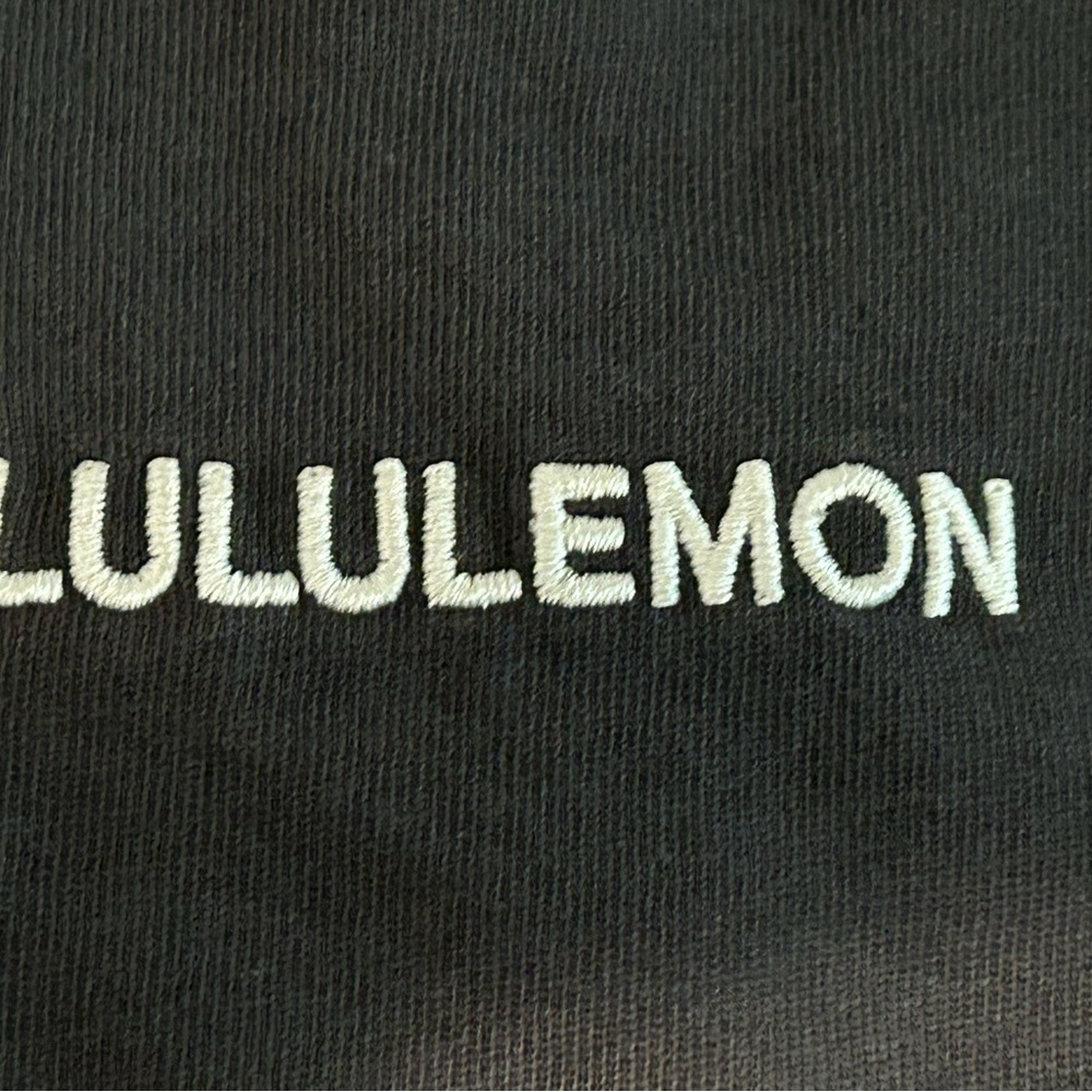 Lululemon Black Logo T-Shirt